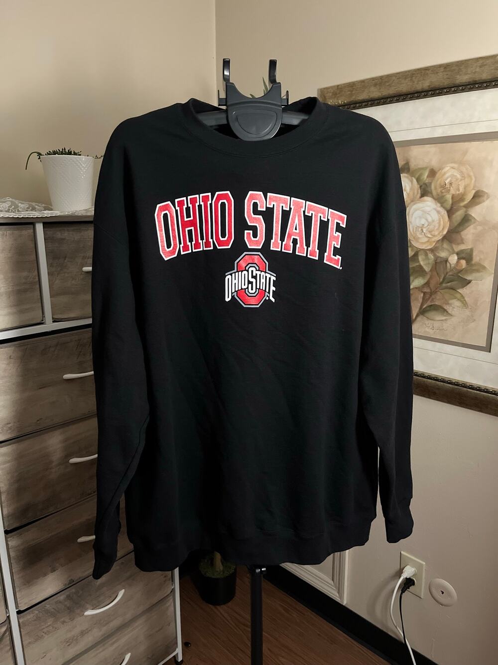 Champion Ohio State Buckeyes Crewneck Sweatshirt Black Men’s 3XL